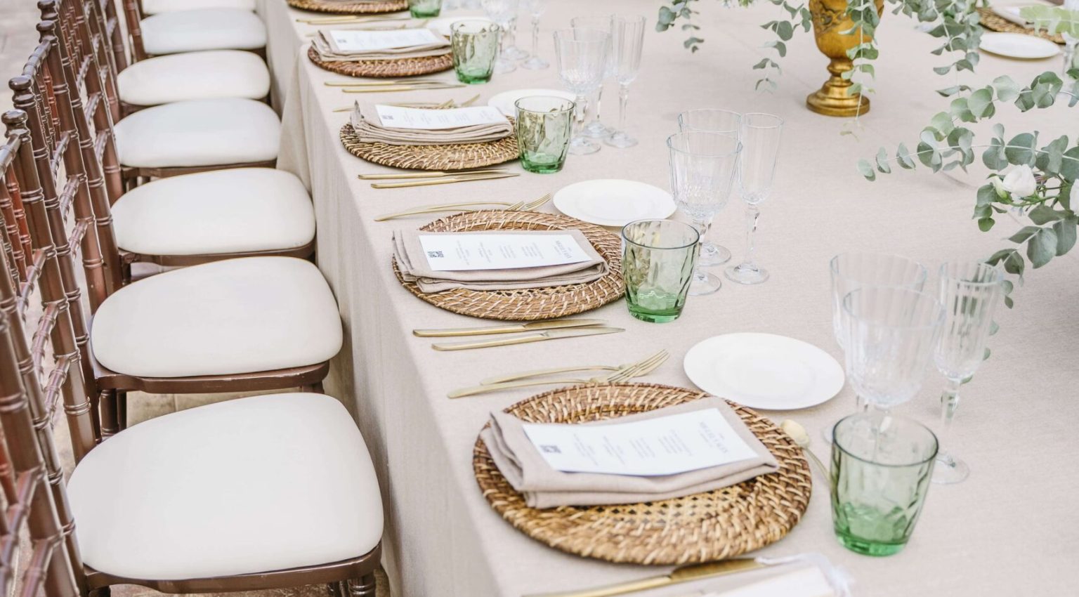 Mesa al detalle